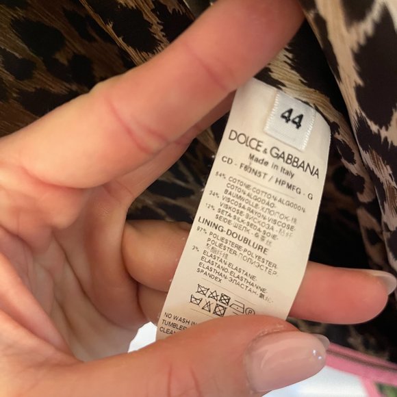 Dolce and Gabbana Pink Jacquard Pineapple Print Sleeveless Dress Large - Picture 4 of 5